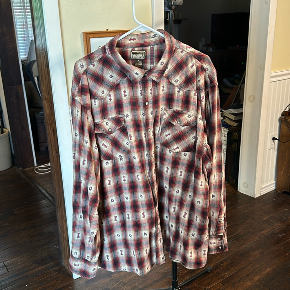 Men’s long sleeve western style shirt
